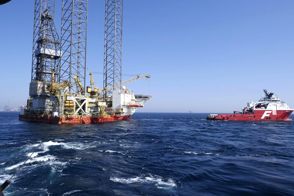 North Sea drilling platform implementation